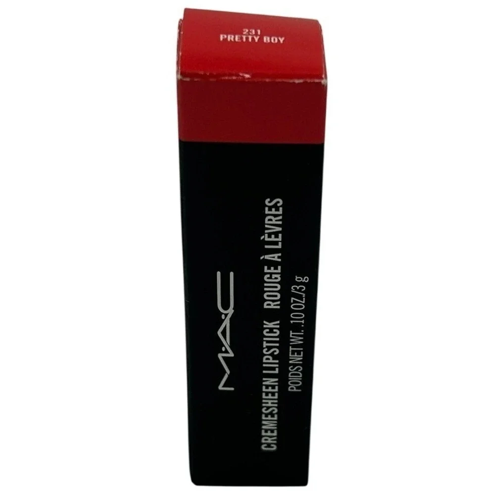MAC Cremesheen Lipstick Pretty Boy‎ 231 Pearl Finish 0.10 oz